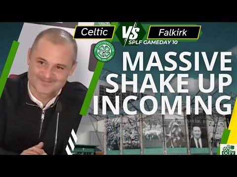 Celtic vs Falkirk tonight but Celtic have a........