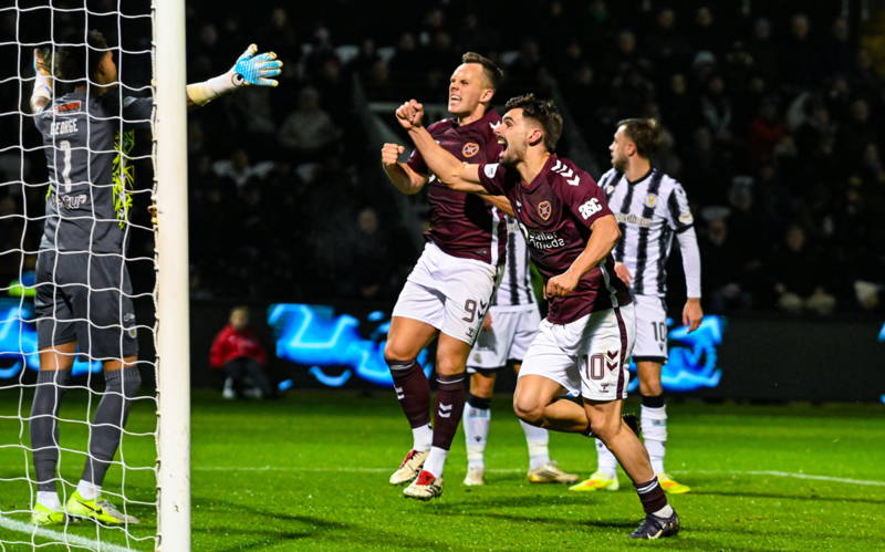 Hearts survive astonishing encounter but have lead over Celtic cut as VAR comes to rescue of table toppers Hearts survive astonishing encounter but have lead over Celtic cut as VAR comes to rescue of table toppers
