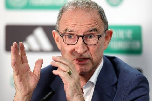 Martin O’Neill issues personal Statement