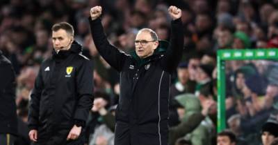 Martin O’Neill sums up Celtic dressing room in one word as he holds hands up over Hearts declaration Martin O’Neill sums up Celtic dressing room in one word as he holds hands up over Hearts declaration