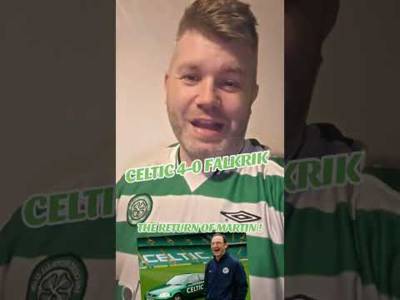 ST MARTIN IS BACK! #celticfc ST MARTIN IS BACK! #celticfc