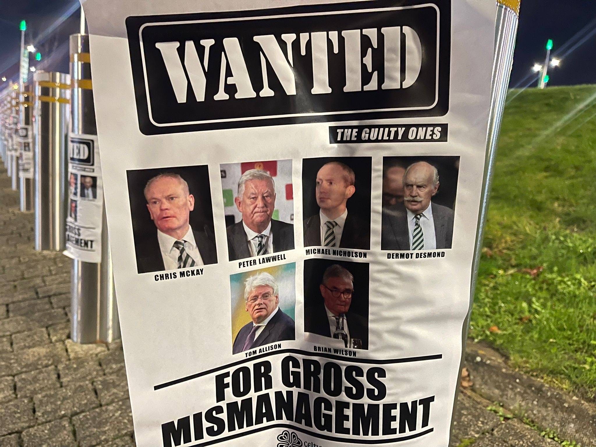 The six Celtic board members targeted for ‘gross mismanagement’
