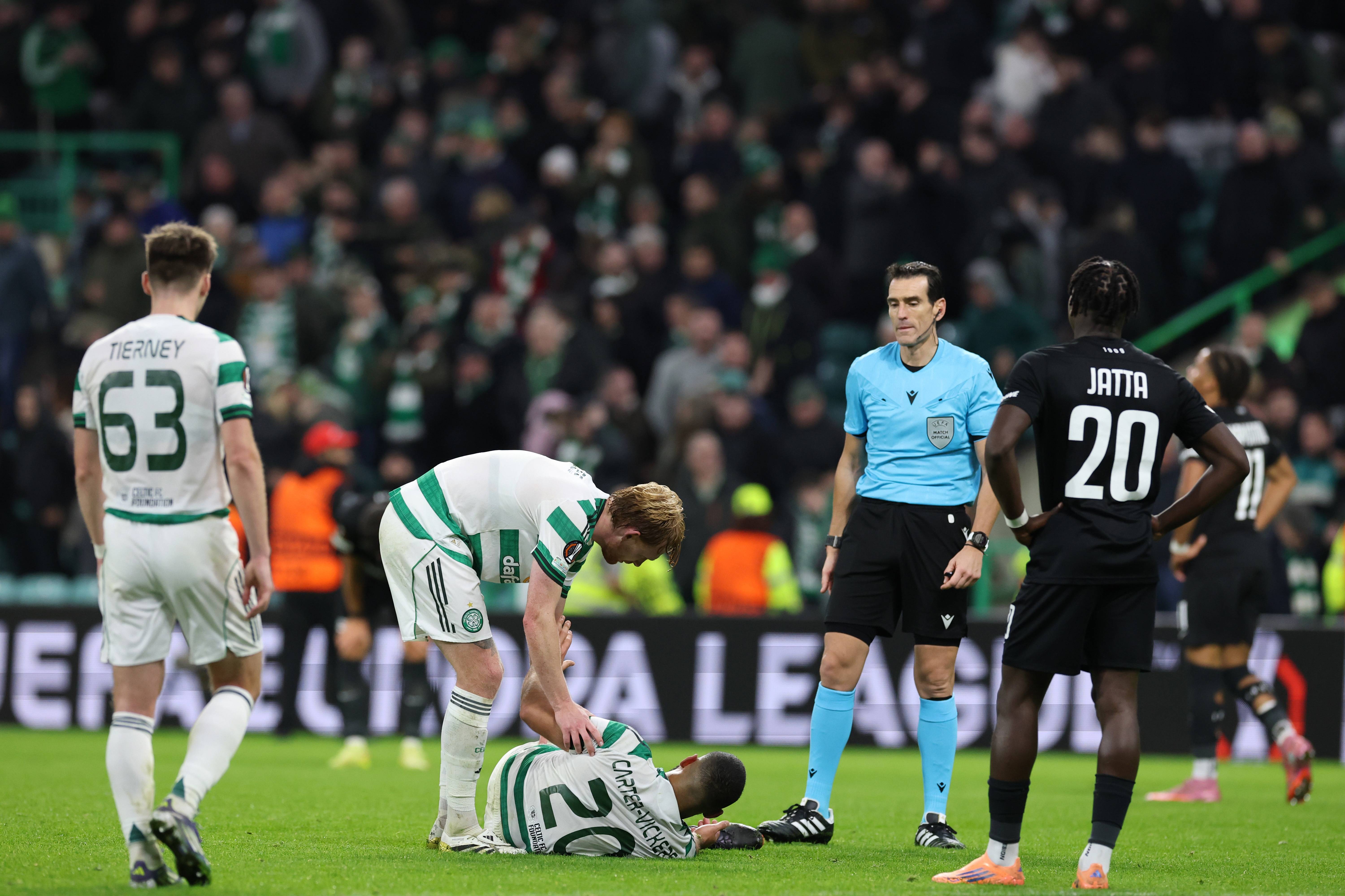 Tottenham express worry about Rangers loanee as Celtic hit with injury update with worst case scenario on the cards