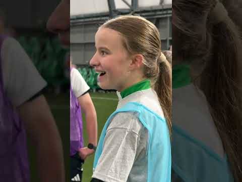 Bemz surprised the #CelticFC soccer academy with some very special guests?