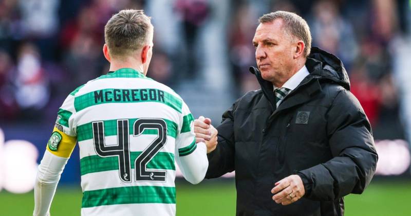 Callum McGregor reveals private talks with Brendan Rodgers after Celtic exit Callum McGregor reveals private talks with Brendan Rodgers after Celtic exit