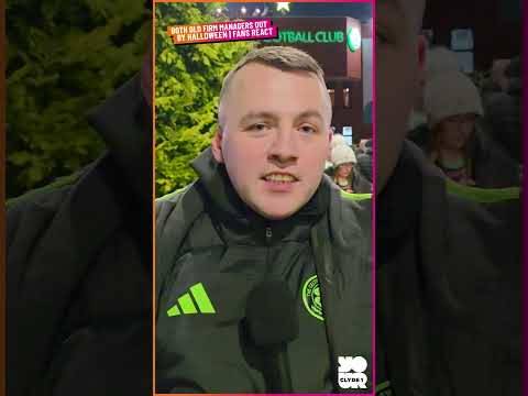 Celtic and Rangers fans react to both managers changing ahead of the semi-final