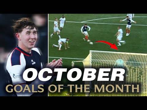 TOP GOALS OF THE MONTH | October 2025 | William Hill Premiership