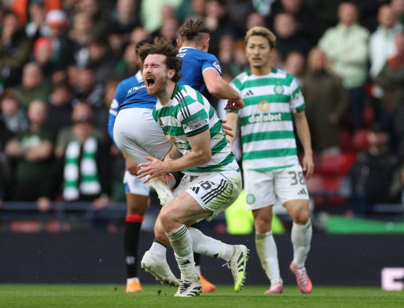 Anthony Ralston Responds To Aasgaard Red Card