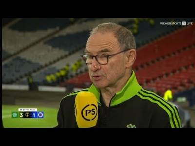 Brilliant Martin O’Neill Post Match Interview Celtic 3-1 Rangers