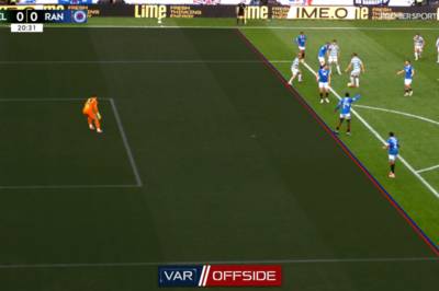 Celtic offside goal image released as Daizen Maeda a ‘toenail’ off