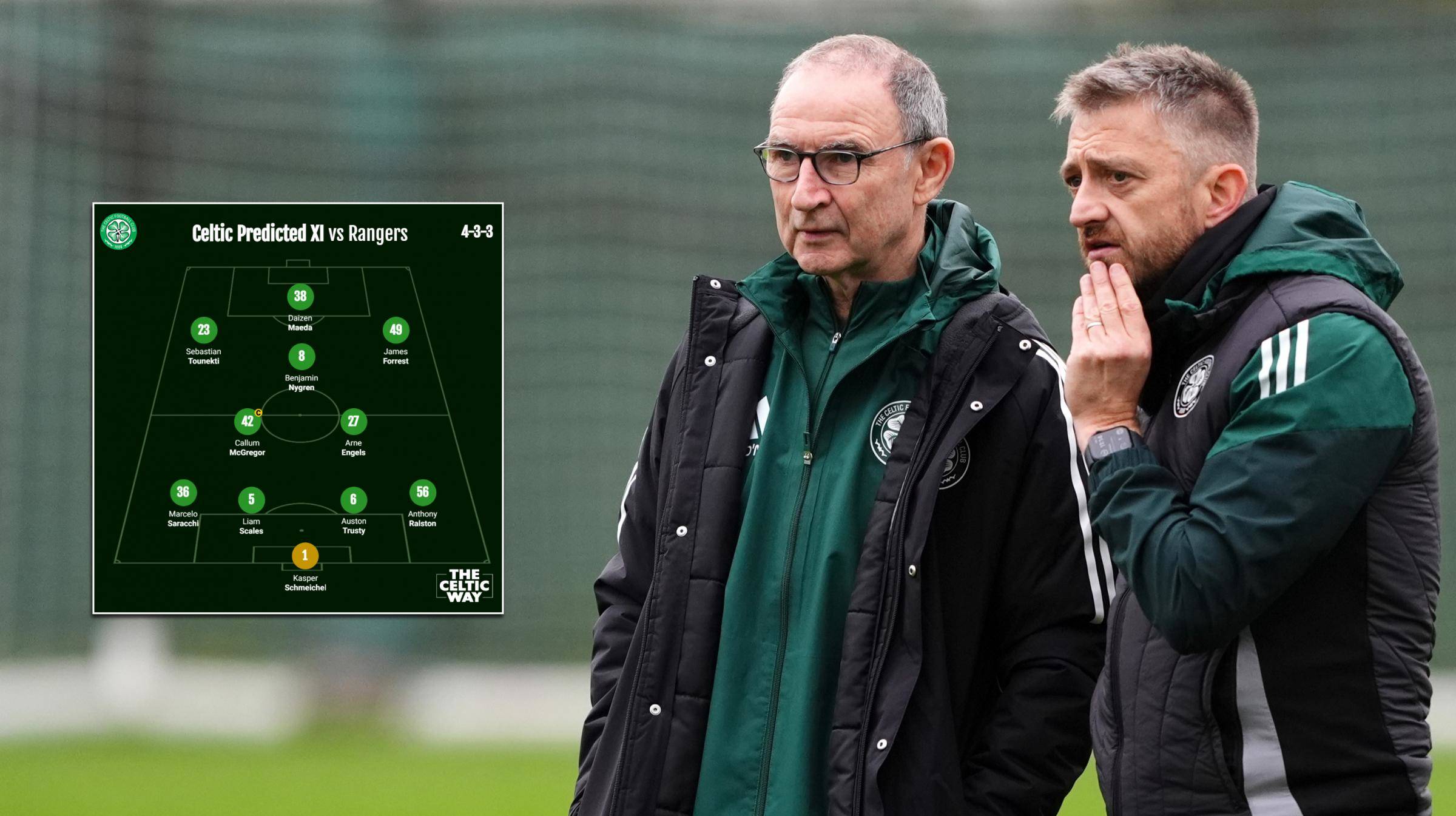 Celtic team news and Predicted XI vs Rangers: O’Neill factor, Tierney call, Maeda