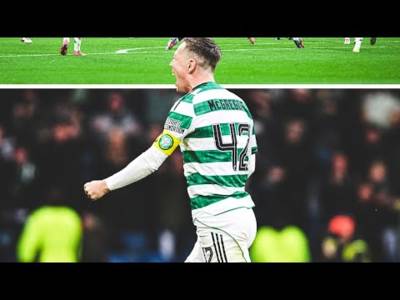 Crazy!! Callum Mcgregor Goal Fan Celebration Semi Final!!! Celtic V Rangers 3-1