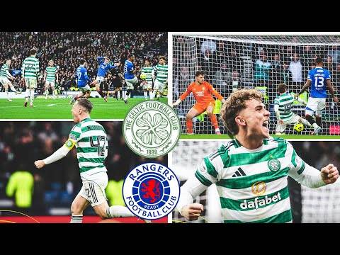 Crazy Scenes!! Celtic V Rangers 3-1 Semi Final (Highlights)!!!