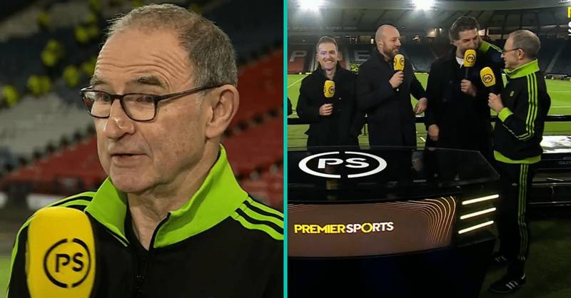 Martin O'Neill Gave All-Time Great Post-Match Interview After Leading Celtic To Rangers Win