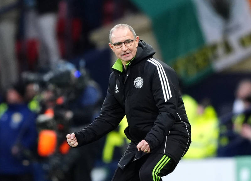 Martin O’Neill on whether he will be in charge for Celtic’s Premier Sports Cup final