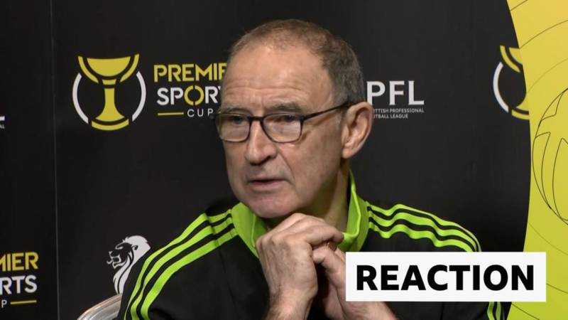 ‘Secretly I’d love to’ – O’Neill on leading out Celtic in League Cup final