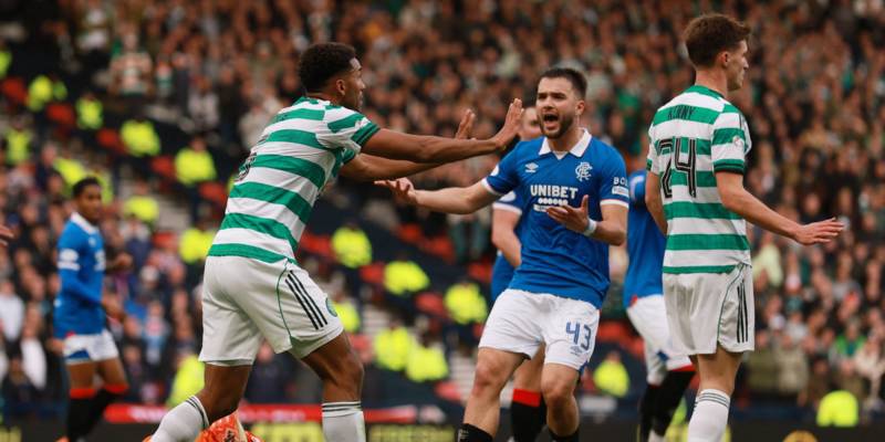 What “VAR said” about Auston Trusty’s kick on Jack Butland in Celtic v Rangers