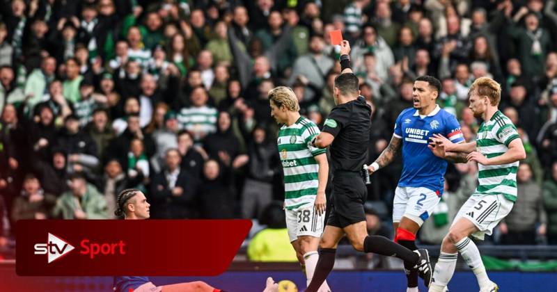 Anthony Ralston feels Thelo Aasgaard lost gamble of tackle that earned red card