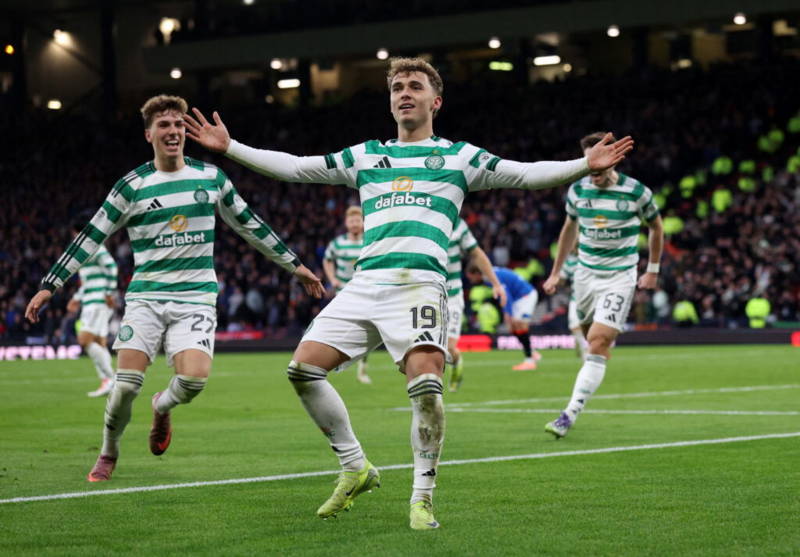 Celtic’s Hampden Heroes Spotted Dining Out in Glasgow