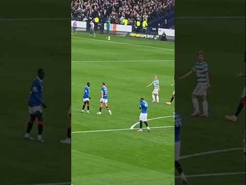 Daizen Maeda Winding Up Rangers Players 1-Nil? #celtic #celticfc #rangersfc #celticrangers