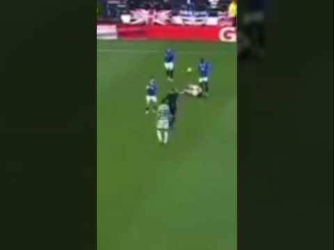 Diomande Kicks Celtic Player On The Head #celticfc #rangersfc #celticrangers #scottishfootball