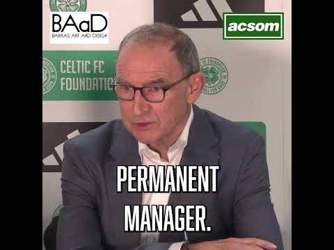 🎙️ MARTIN O’NEILL on his shock return to Celtic after 20 years.