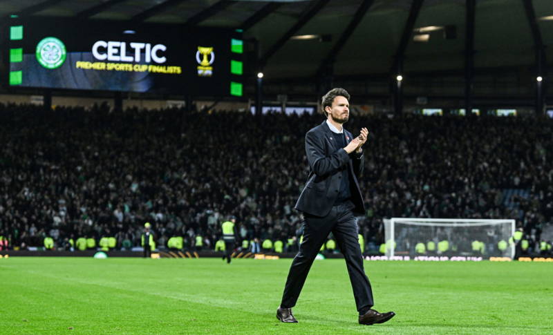 One of the most beautiful sights on earth- Celtic fans serenade rivals with Danny Rohl song