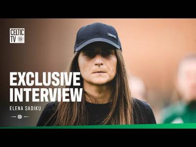 Exclusive: Celtic FC Women Manager Elena Sadiku (05/11/25)