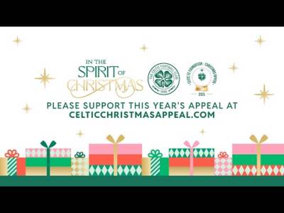 Celtic FC Foundation 2025 Christmas Appeal kicks-off