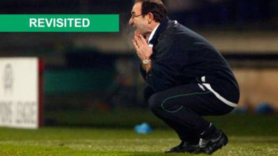 Martin O’Neill’s last European game as Celtic manager saw the Hoops crash out of the Champions League