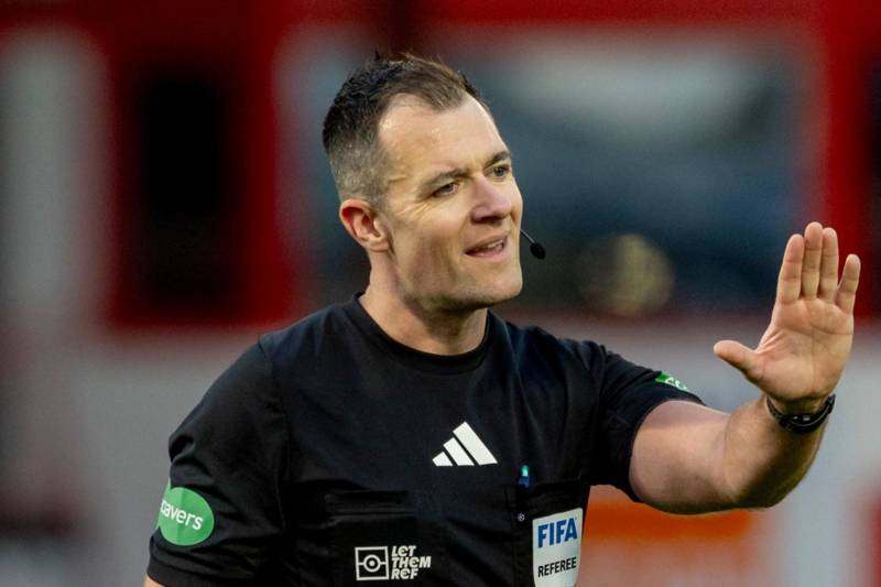 SFA announce officiating team for Celtic’s Premiership match versus Kilmarnock