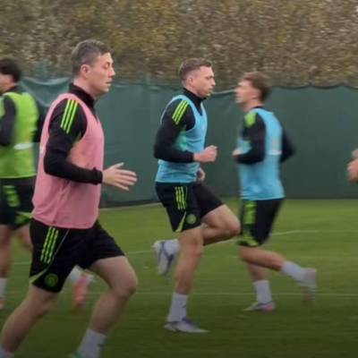 Surprise Face Trains with Celtic Ahead of Midtjylland Trip