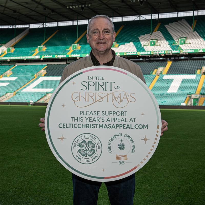 Celtic FC Foundation Launch 2025 Christmas Appeal Celtic FC Foundation Launch 2025 Christmas Appeal