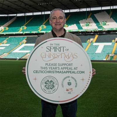 Celtic FC Foundation Launch 2025 Christmas Appeal Celtic FC Foundation Launch 2025 Christmas Appeal