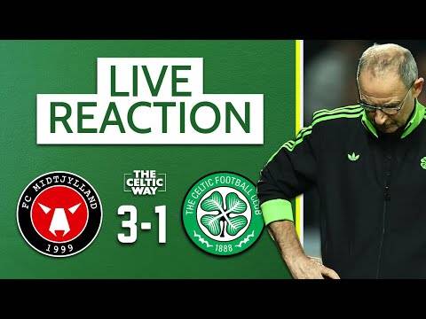 Midtjylland 3-1 Celtic: LIVE FT Reaction on a bitter night of defeat and injury for the Bhoys
