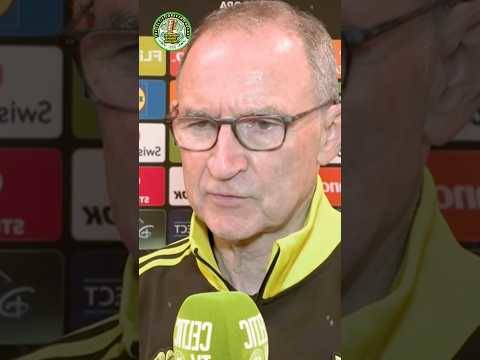 Midtjylland 3-1 Celtic / Martin O’Neill interview post match