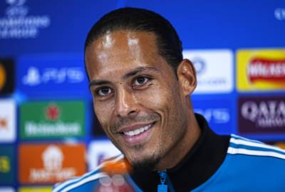 Watch moment Van Dijk reunites with ex-Celtic rival 11 years after infamous row Watch moment Van Dijk reunites with ex-Celtic rival 11 years after infamous row