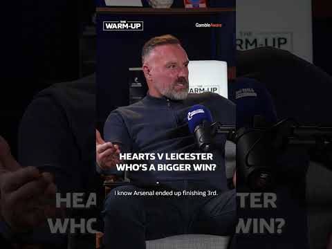 Would a Hearts title win in 2026 be greater than Leicester’s in 2016??