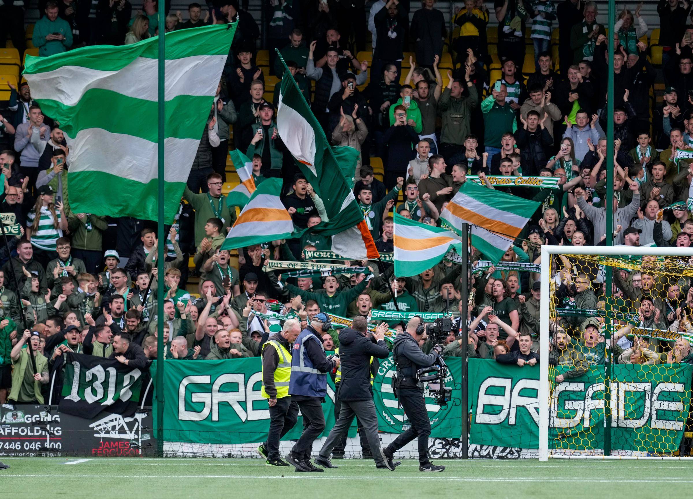 Celtic announce Green Brigade ban after ‘incident’ at Falkirk game