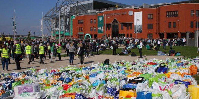 Green Brigade Confirm Details of Annual Foodbank Collection Green Brigade Confirm Details of Annual Foodbank Collection