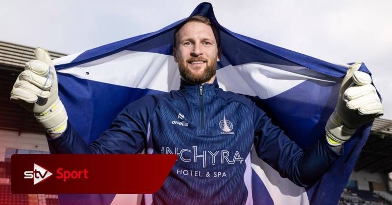 Scotland call-up wasn’t something Falkirk goalkeeper Scott Bain had considered when leaving Celtic