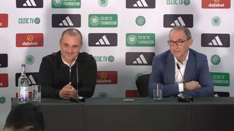 Martin O’Neill jokes about the first thing he will do when Celtic appoint a new manager
