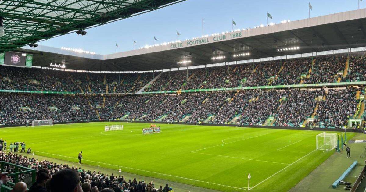 Celtic fans boo Remembrance Sunday tribute as minute’s silence cut short