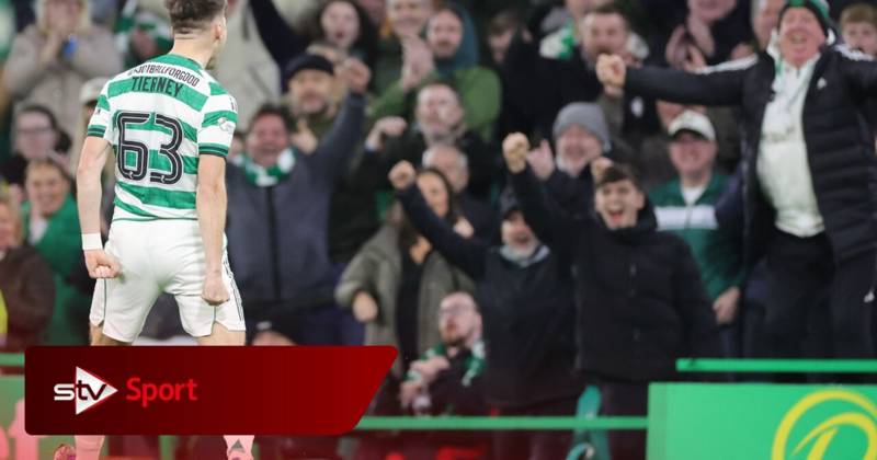 Celtic thrash Kilmarnock as Kieran Tierney scores first goal since return