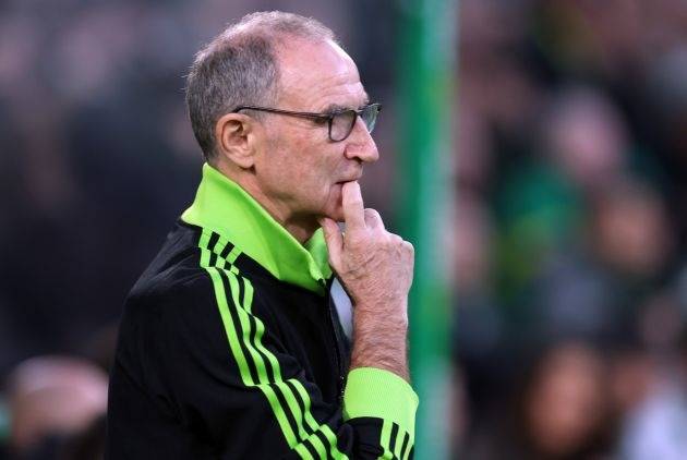 “I’m going to go into a darkened room and come out on Thursday,” Martin O’Neill