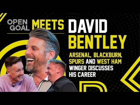 David Bentley | Open Goal Meets. Hilarious Spurs, Arsenal, Blackburn & Premier League Maverick