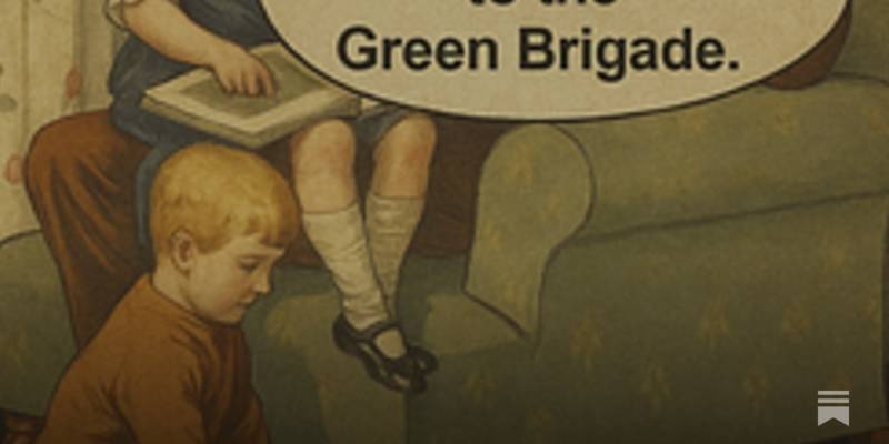 Thanks for the comedy, Green Brigade — your mission is over