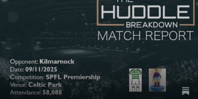 Celtic 4, Kilmarnock 0 – 9th November, 2025