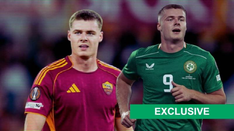 Celtic continue to monitor Evan Ferguson option with Roma decision expected