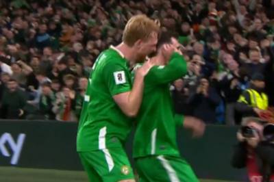 Watch Celtic star Liam Scales’ assist as Republic of Ireland lead Portugal Watch Celtic star Liam Scales’ assist as Republic of Ireland lead Portugal